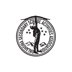 Oklahoma Secondary School Activities Association baseball logo